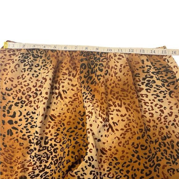 Jaclyn Smith Pajama Pants Size L Leopard Print Y2K Lounge Sleepwear Vintage ✨ - Picture 6 of 10